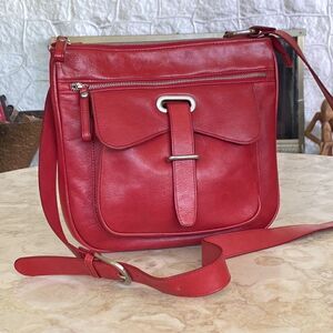 Danier Leather Cross Body Saddle Bag